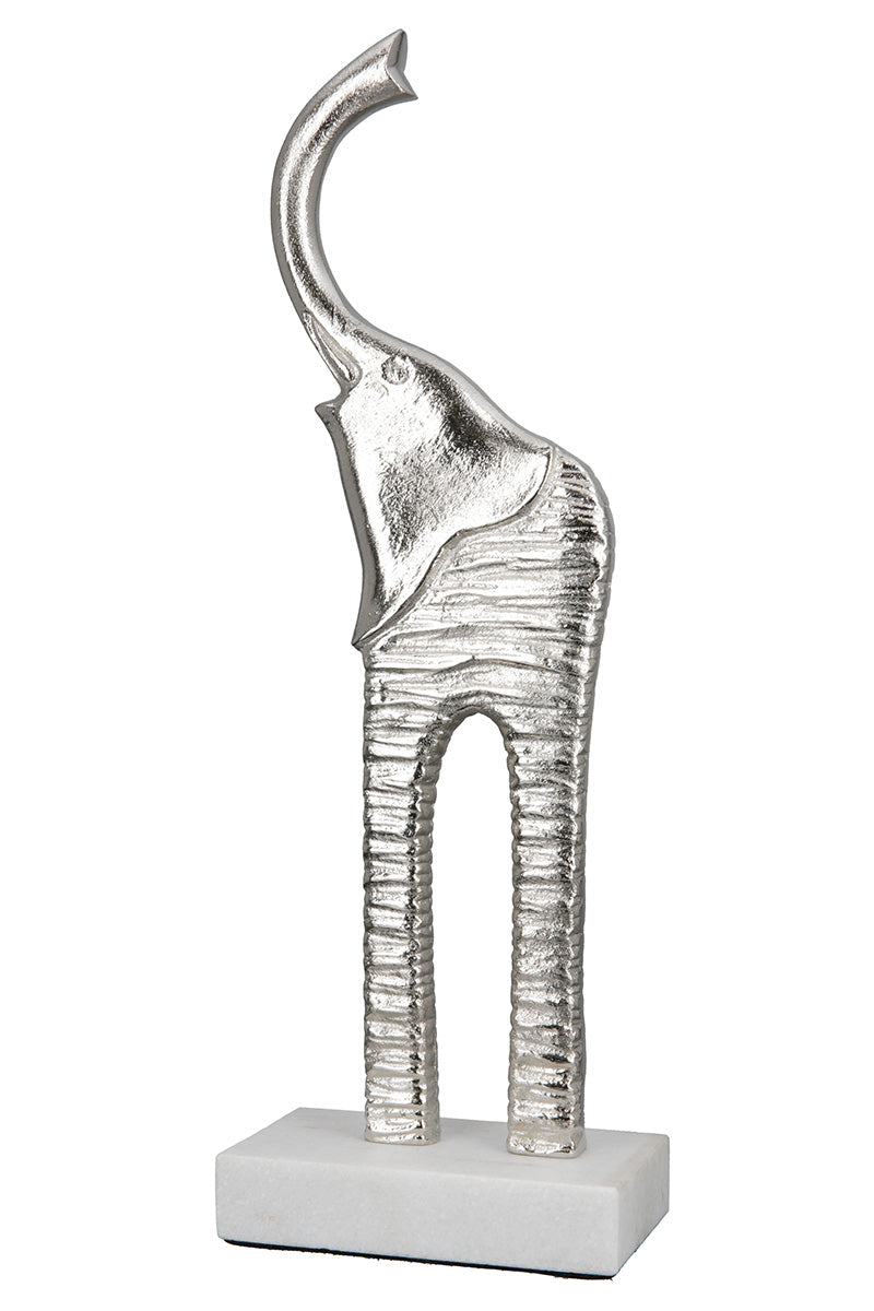 Sculpture, Elephant "Silver Wisdom"