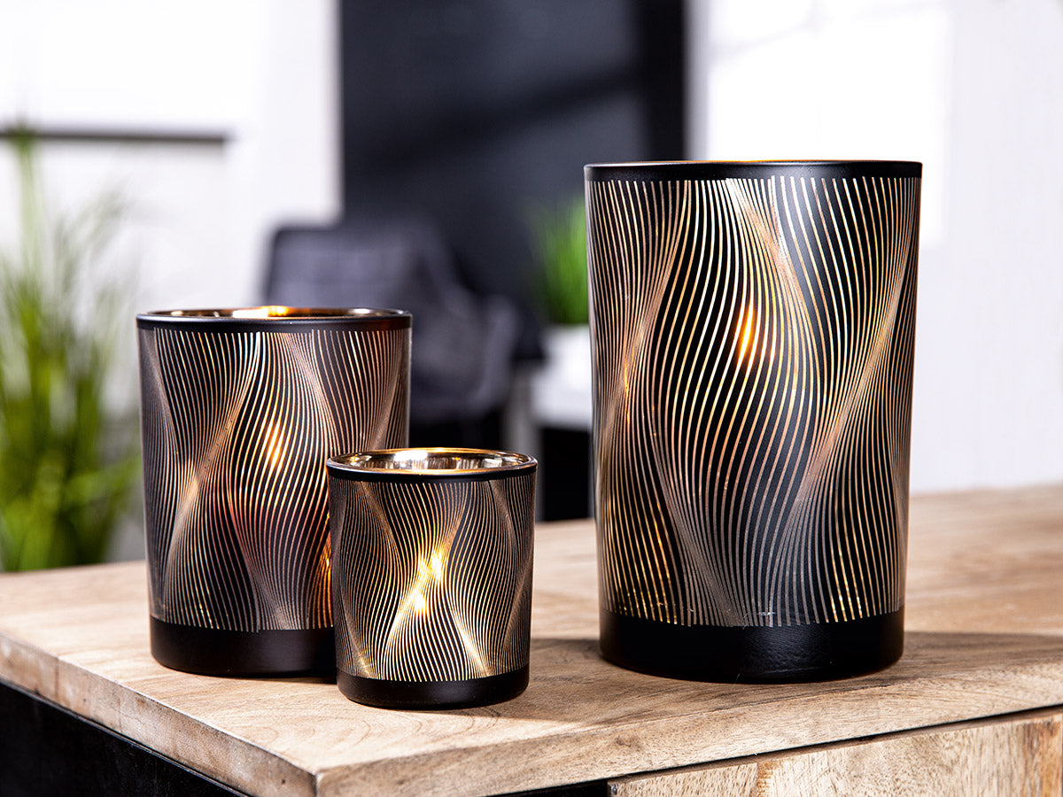 Stormlight, cylindrical, H: 8 cm, "Warm Reflection"