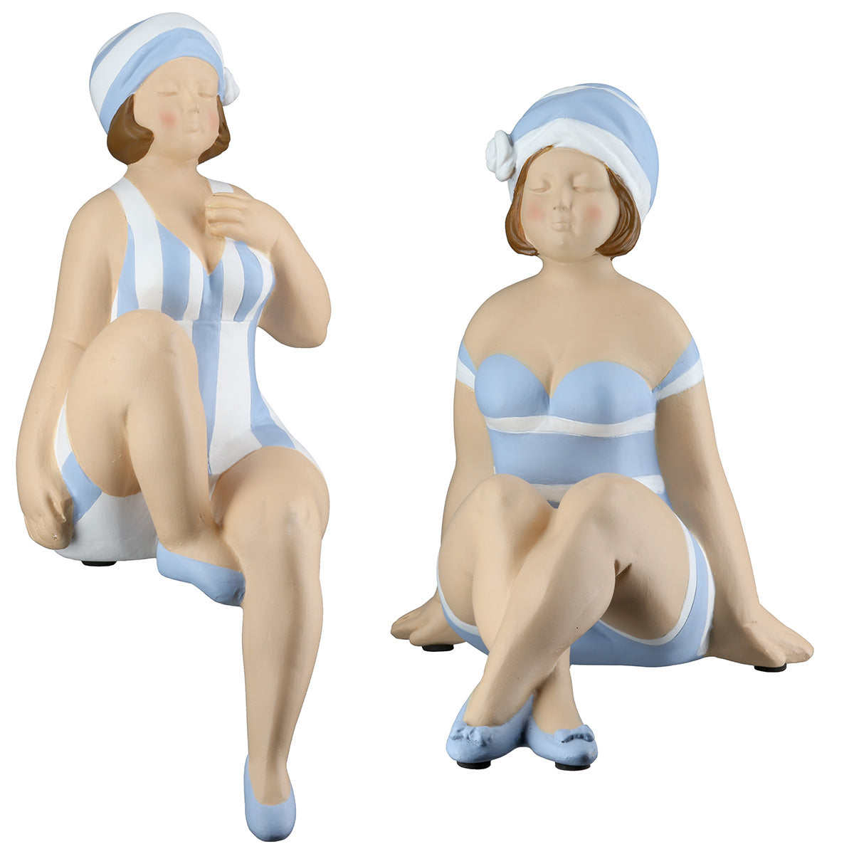 Decorative Figure, "Madame at Trinity Beach"