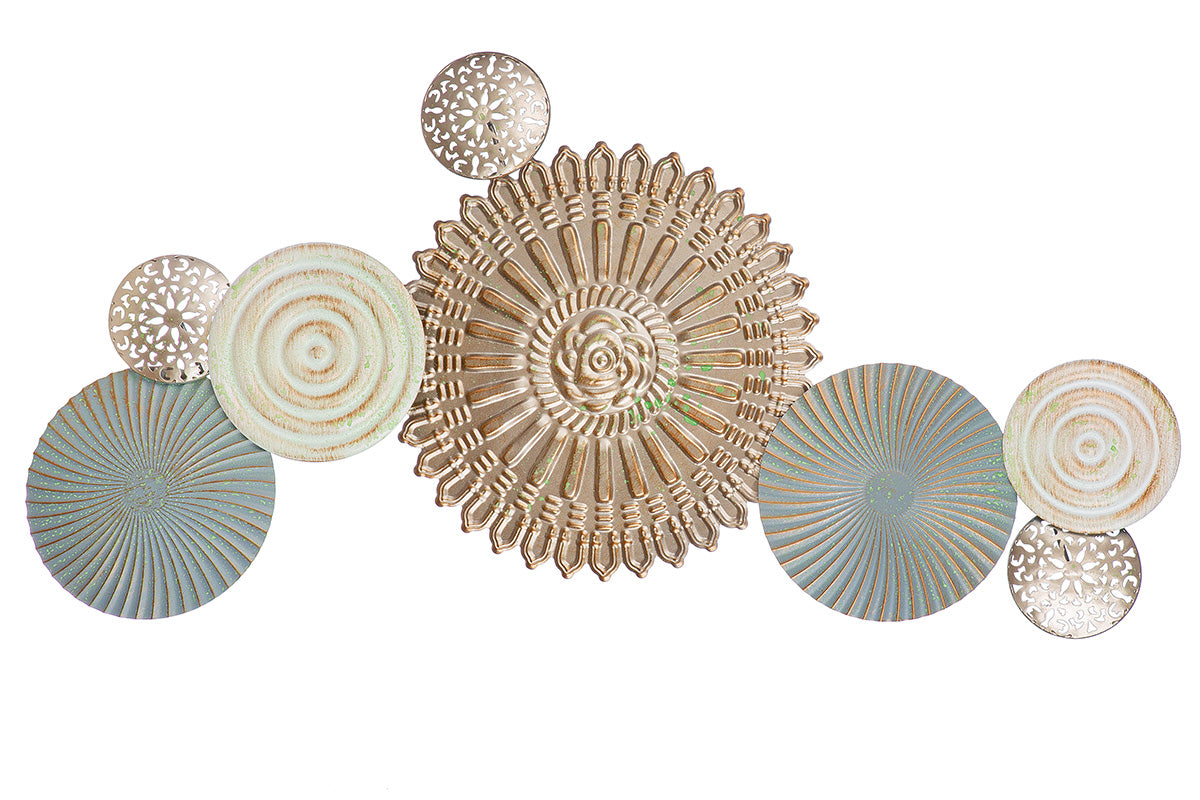 Wall relief, "Golden Azure"