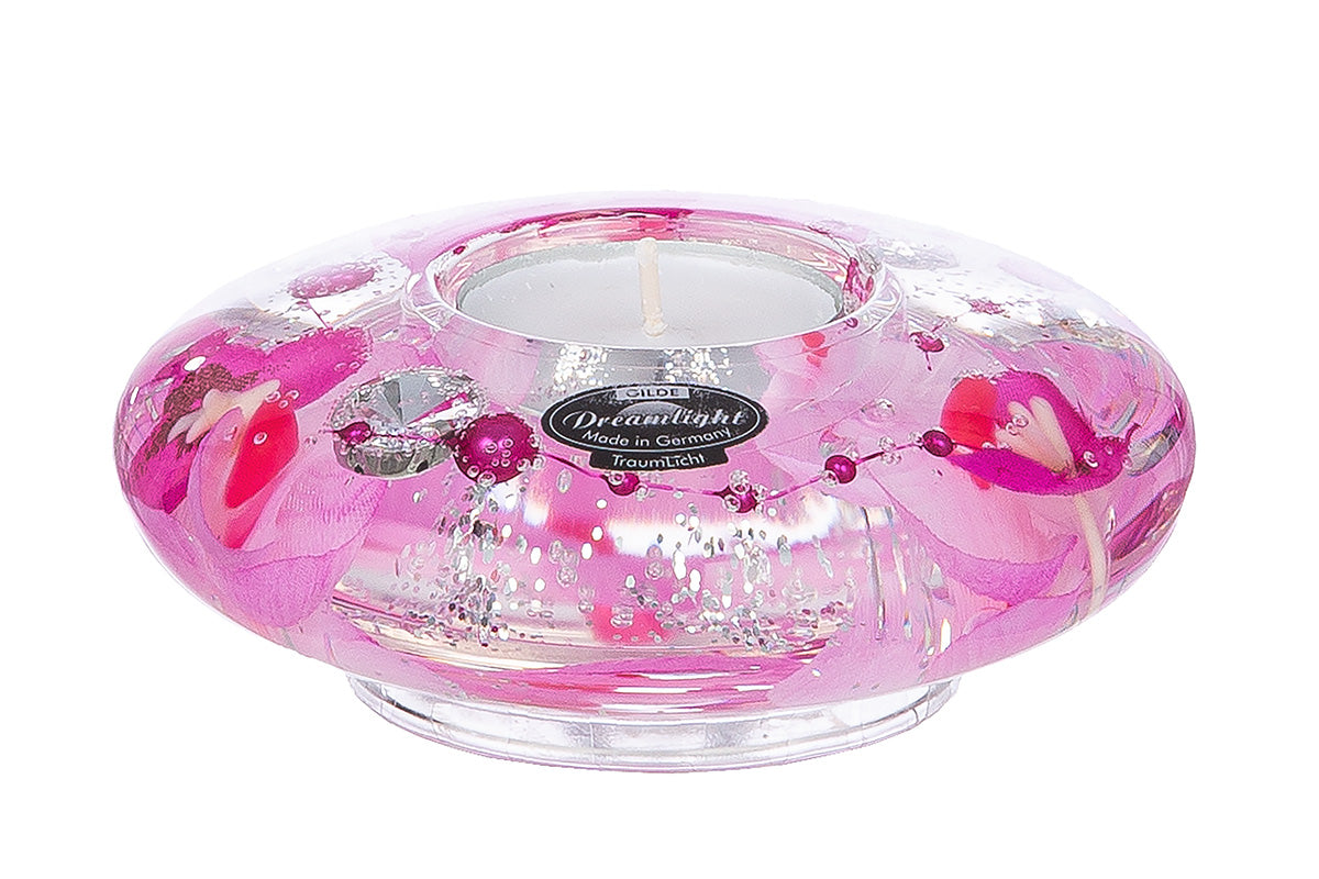 Dreamlight, Tealight candle holder, "Orchid Glamour"