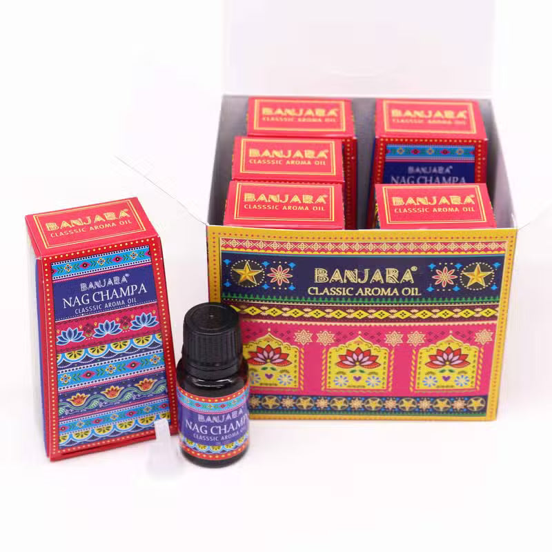 Banjara Indian Fragrance Oil 10 ml – Nag Champa