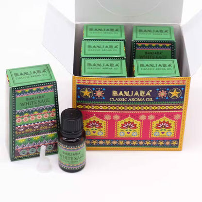 Banjara Indian Fragrance Oil 10 ml - White Sage