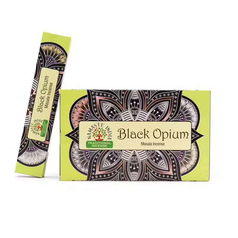 Namaste Masala Incense Sticks – Black Opium