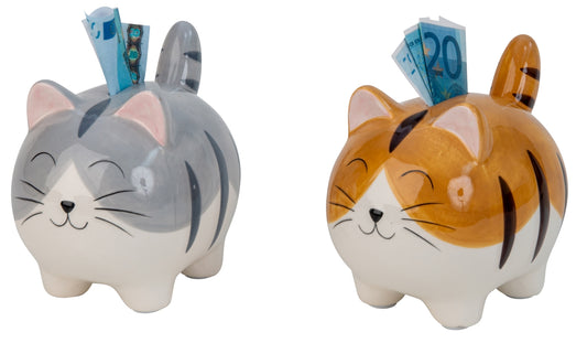 Money box, "Feed me, only Cash, no Card"