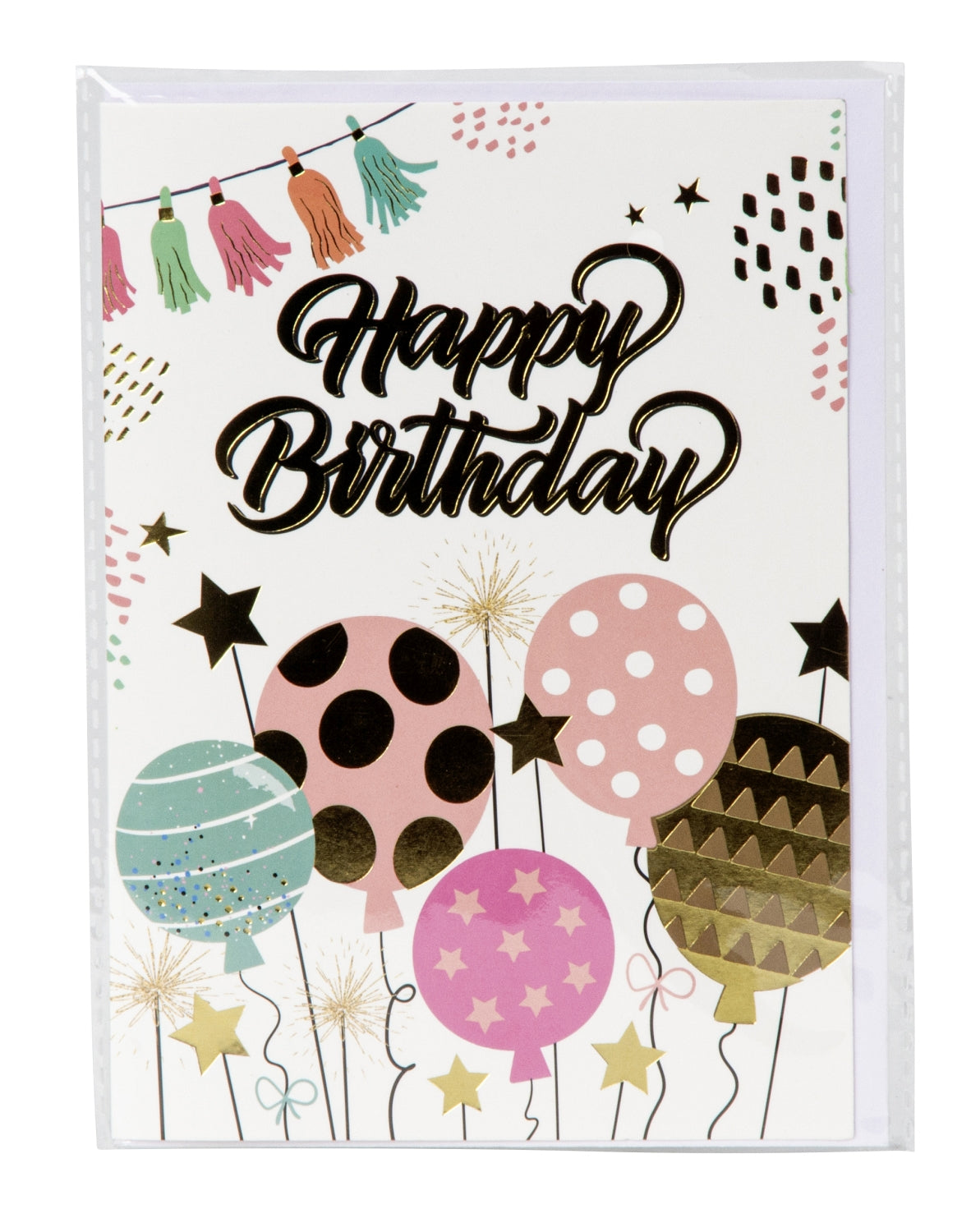 SET OF 3, Greeting Card "Birthday"| 17.5x12.5 cm with Envelopes
