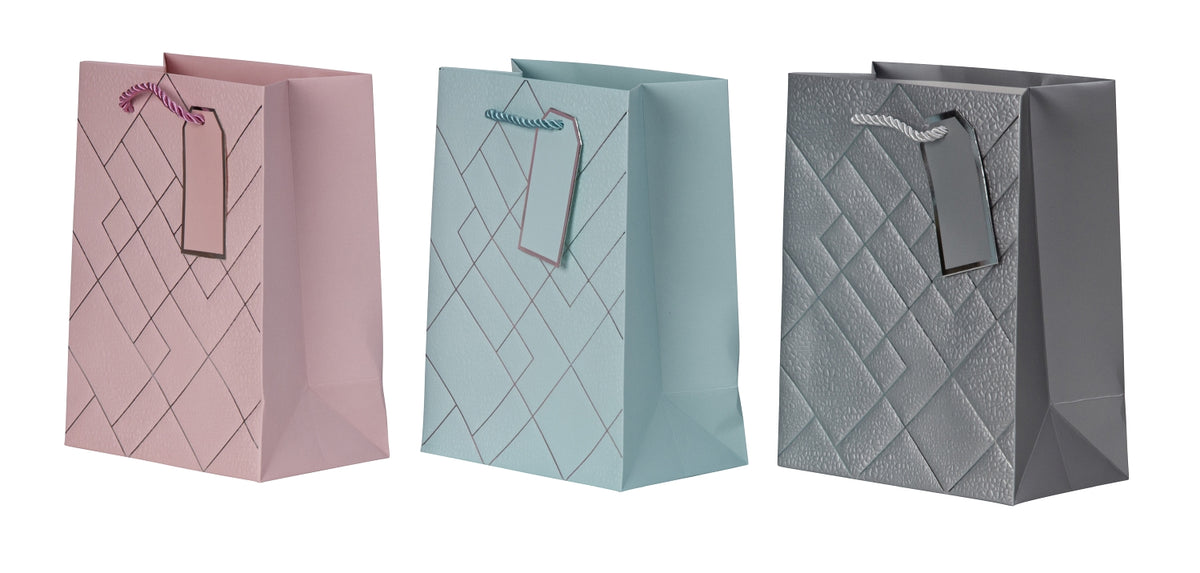SET OF 3, Gift Bag "Whole Year Design" | Medium (18x23x10 cm)