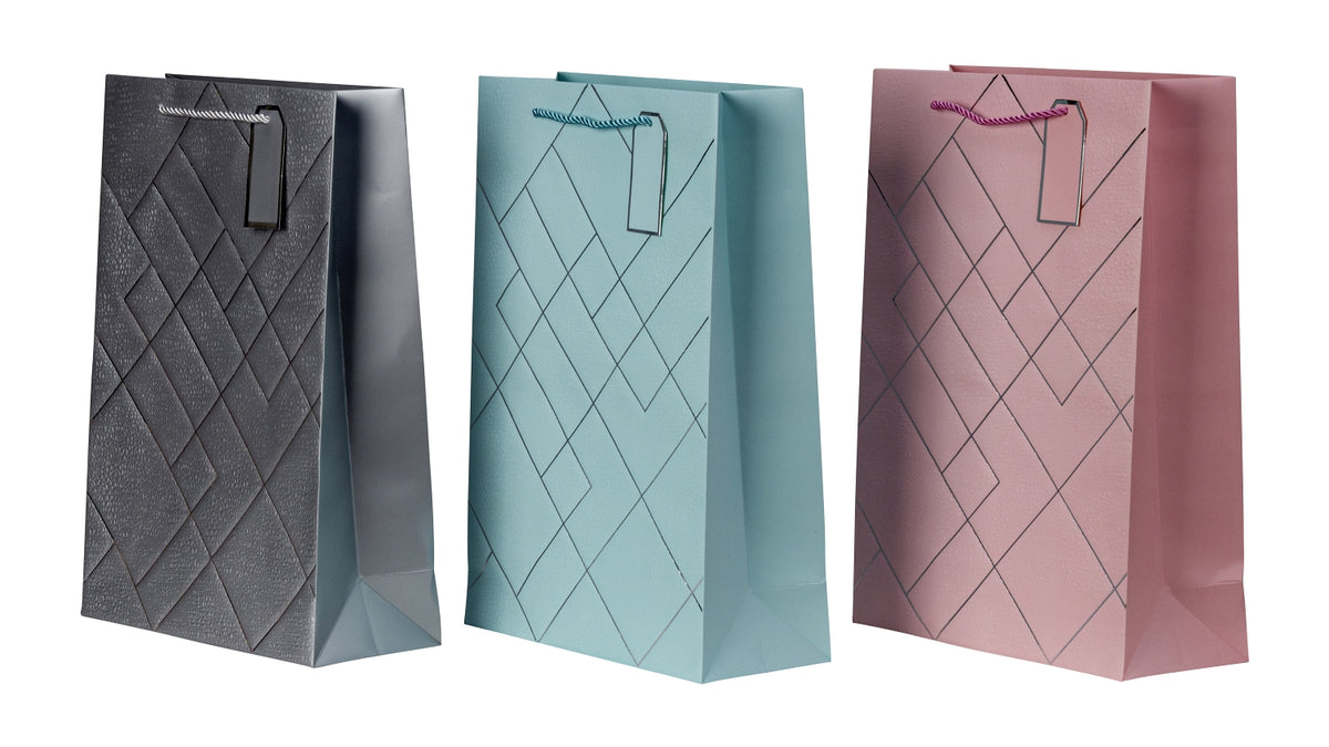 SET OF 3, Gift Bag "Whole Year Design" | Extra Large (30x42x12 cm)