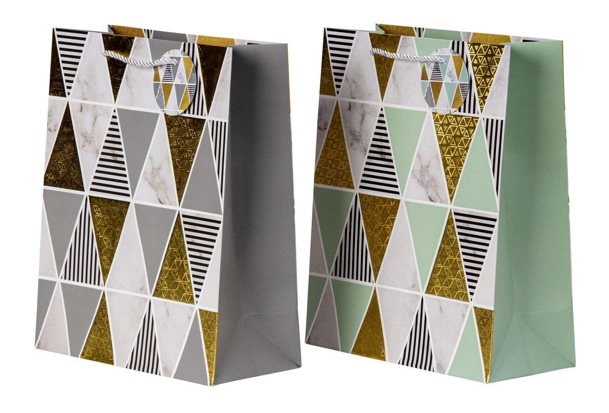 SET OF 2, Gift Bag "Whole Year Design" | Large (32x26x12 cm)
