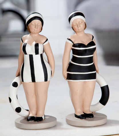 SET OF 2, Figure, "Seaside Sisters"