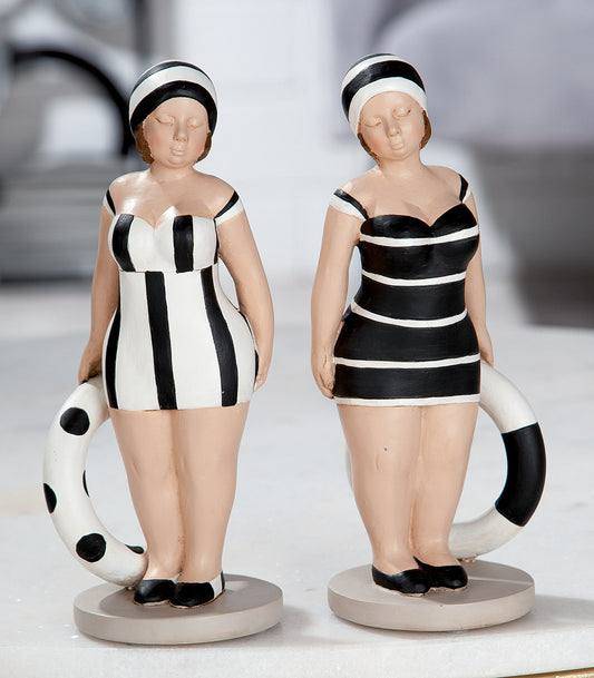 SET OF 2, Figure, "Seaside Sisters"