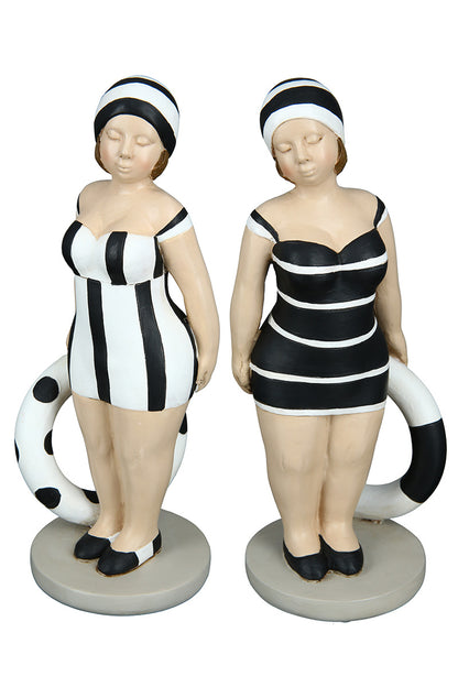 SET OF 2, Figure, "Seaside Sisters"