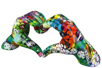 Decorative object, Heart, "Heartbeat Graffity"