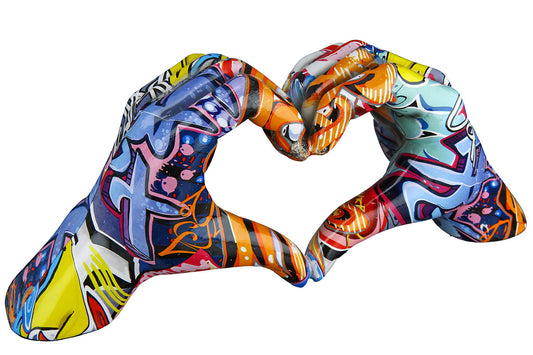 Decorative object, Heart, "Urban Soul Heart"