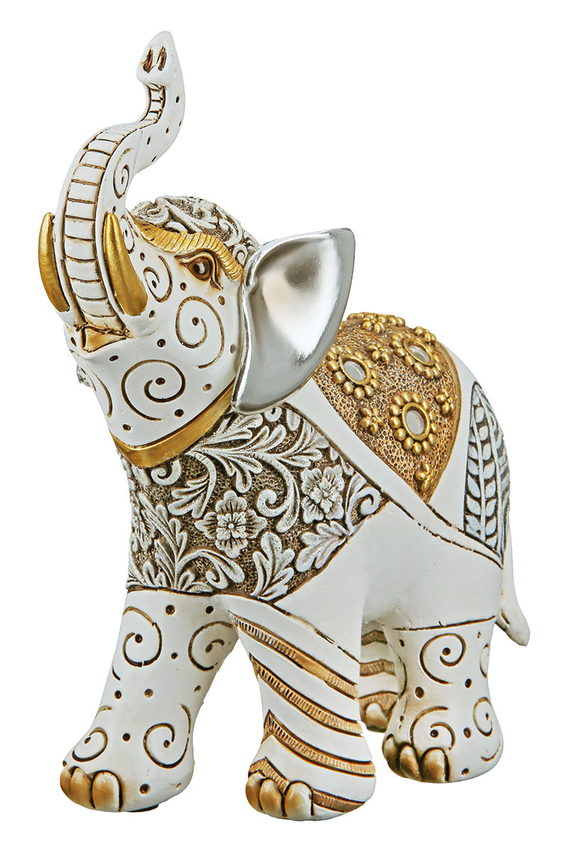 Figure, Elephant, H: 18.5 cm, "Ivory Elegance"