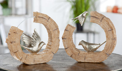 SET OF 2, Decorative object, "Greko Wing"