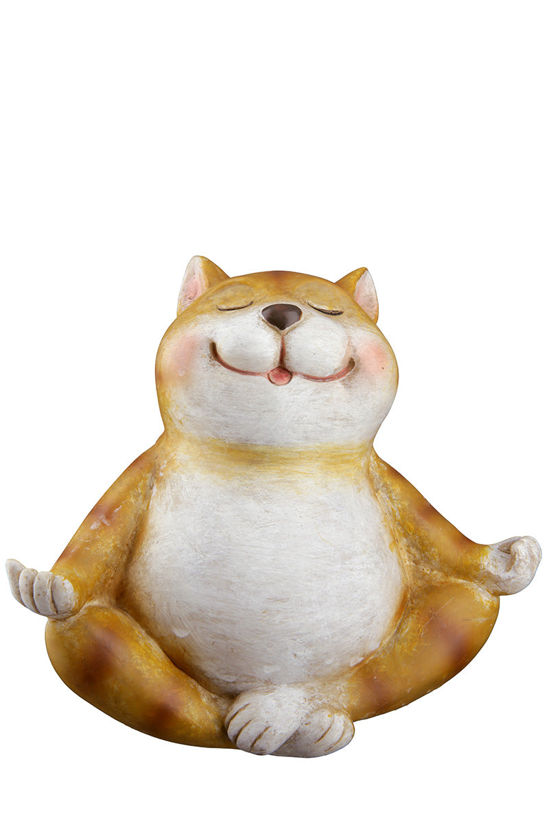 SET OF 3, Figure, Cat, "Zen Paws"