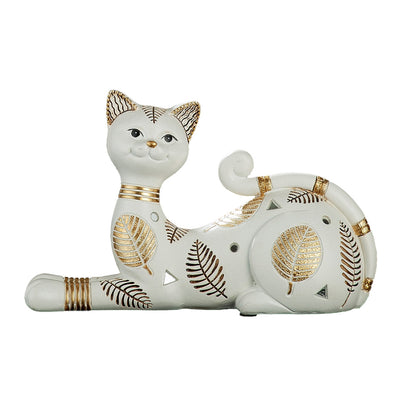 Figure, Cat, "Leafy Paws Cyprus"