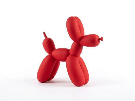 Figure Balloon Dog "Le Petit Ballon", 24.5x23x6.5 cm