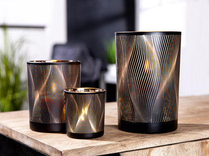 Stormlight, cylindrical, H: 8 cm, "Warm Reflection"