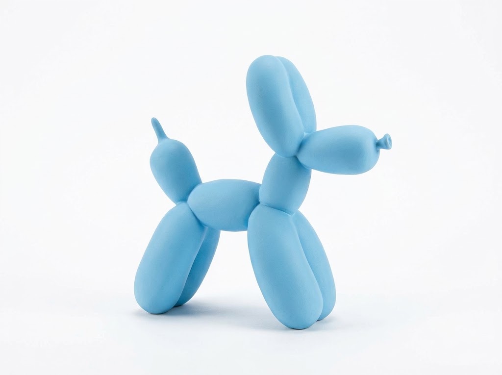 Figure Balloon Dog "Le Petit Ballon", 24.5x23x6.5 cm