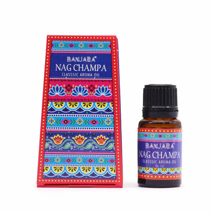 Banjara Indian Fragrance Oil 10 ml – Nag Champa