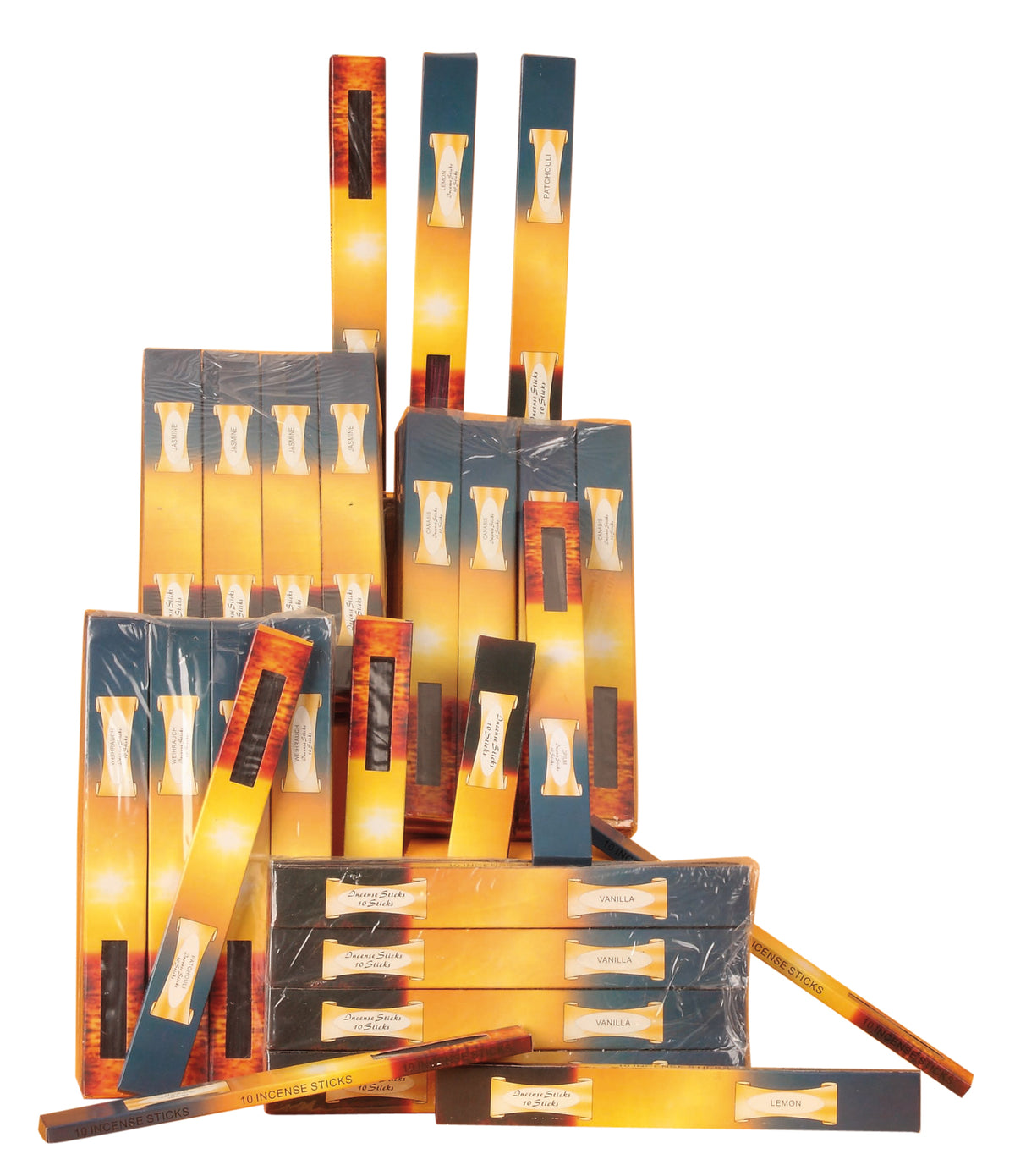 SET OF 6, Incense Sticks, 6 different scents