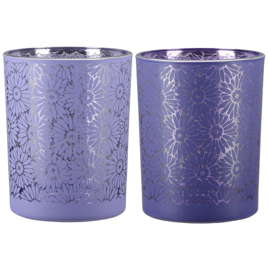 SET OF 2, Stormlight, "Jardin Violet"