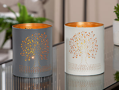 SET OF 2, Stormlight, cylindrical, "Eternity Light"