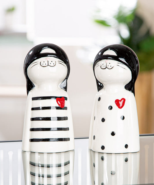 SET OF 2, Figure, Cat, "Cool Cats"