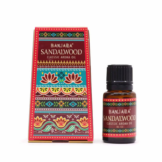 Banjara Indian Fragrance Oil 10 ml - Sandalwood