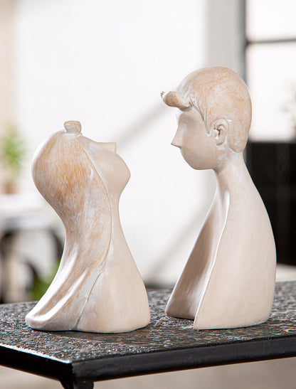 SET OF 2, Figure, Woman and Man, "Eternal Duo"