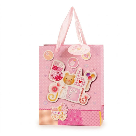 Gift Bag "Baby", small, 23x18x10cm