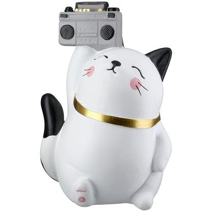 SET OF 3, Figure, Cat, "Miau Lina"