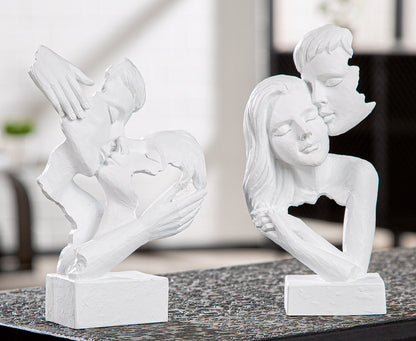 Sculpture, Pair, "Amoris"