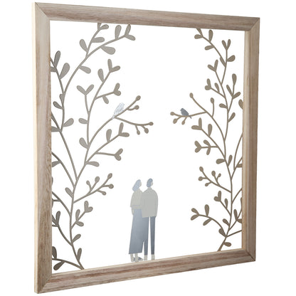 Wall relief, round, "Souvenir de Vie"