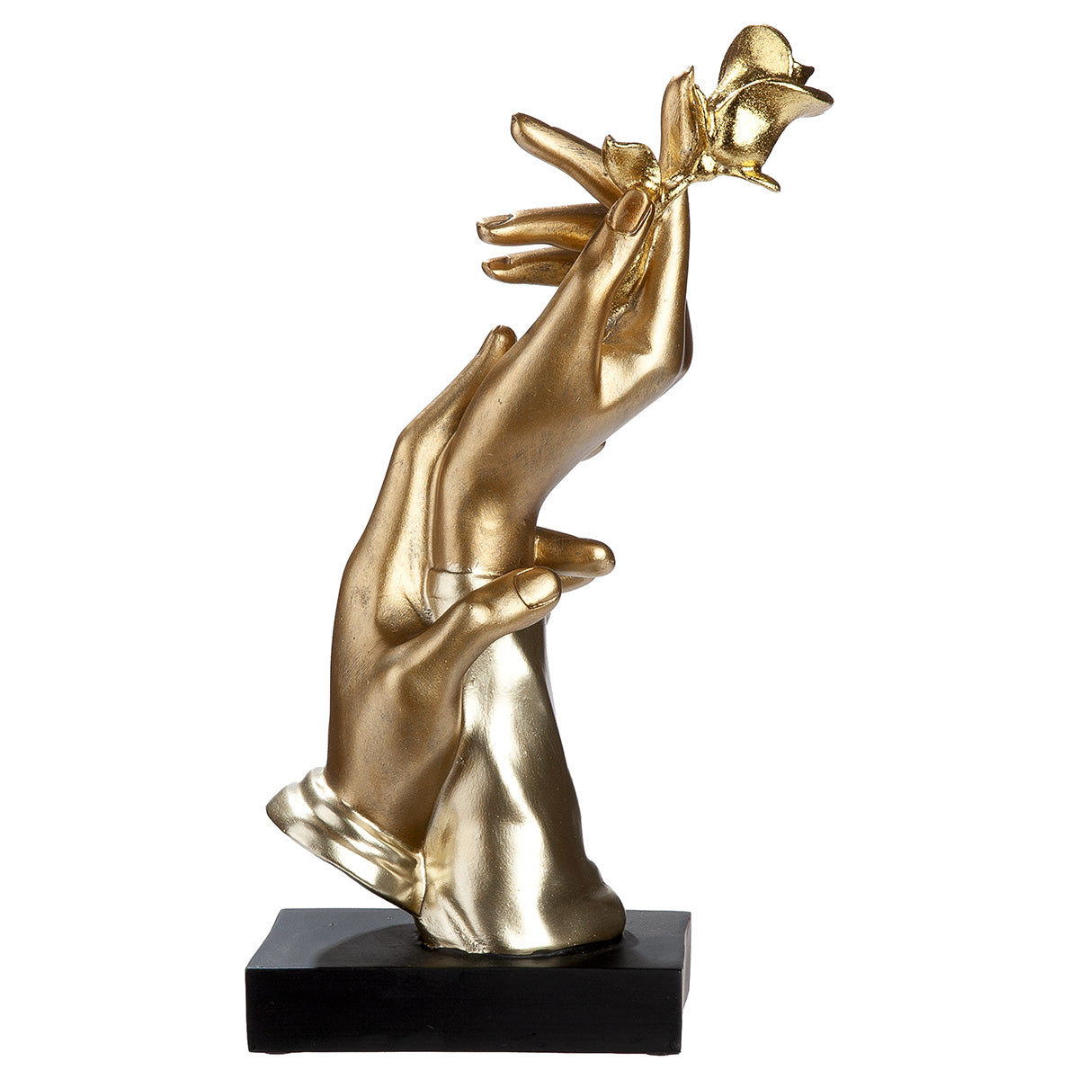 Sculpture, Hands, Rose, "Gentle Touch"