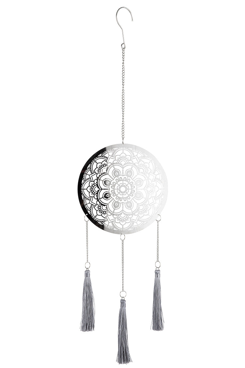 Dreamcatcher, Stainless Steel, "Mandala Sky"