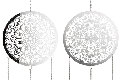 Dreamcatcher, Stainless Steel, "Mandala Sky"