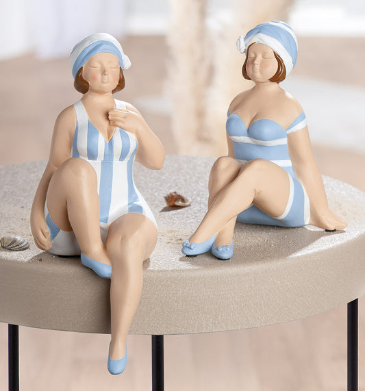 Decorative Figure, "Madame at Trinity Beach"