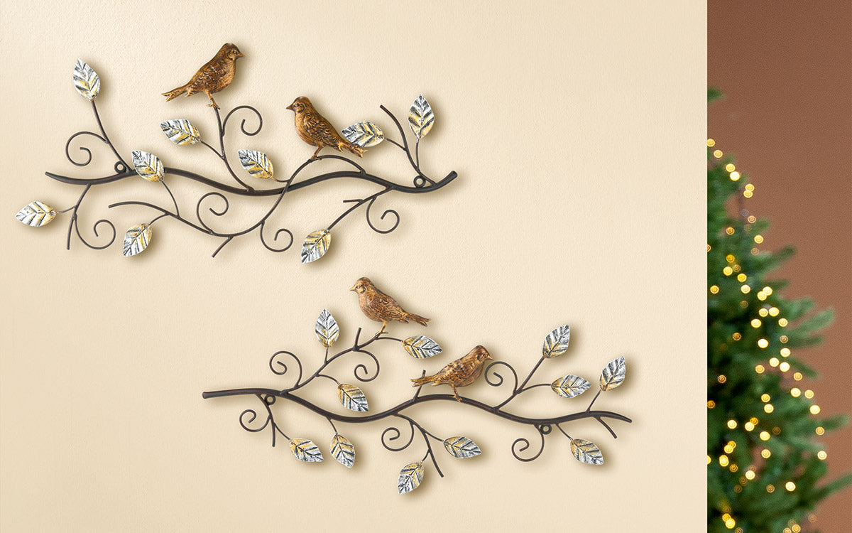 Wall relief, Bird motif, "My golden Birds"