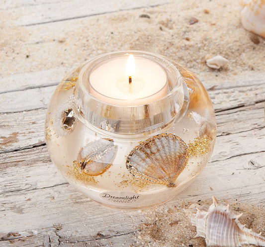 Dreamlight, Tealight candle holder, "Glamour Shell"