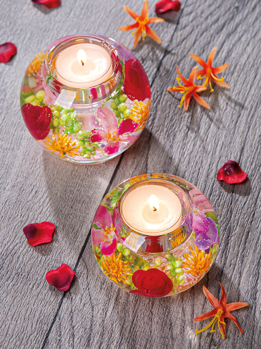 Dreamlight, Tealight candle holder, "Blossom"