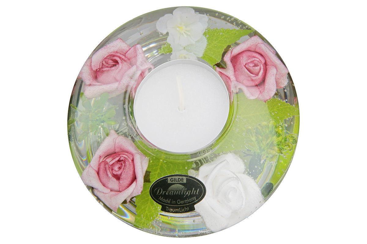 Dreamlight, Tealight candle holder, "Floral Harmony"