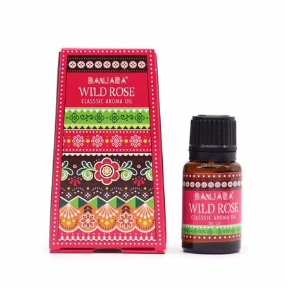 Banjara Indian Fragrance Oil 10 ml - Wild Rose