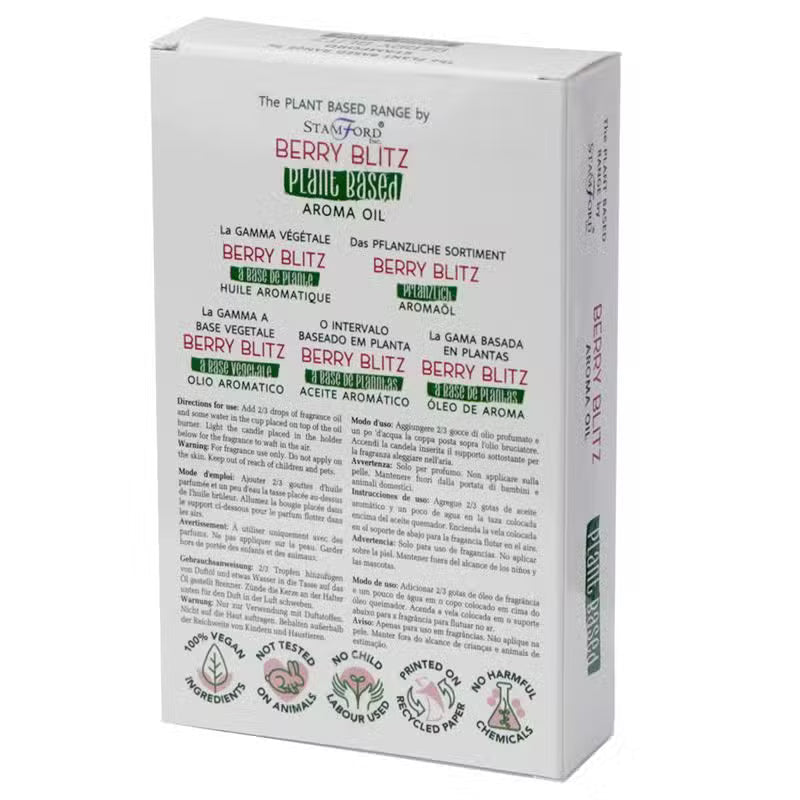 Plant-Based Aroma Oils - Berry Blitz 10 ml
