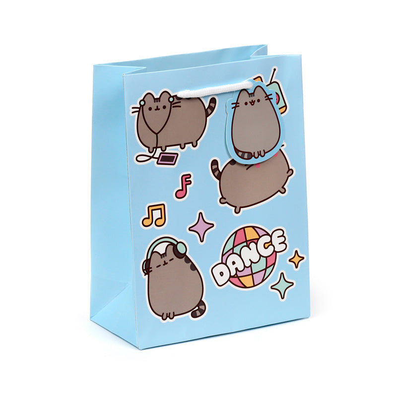 Pusheen the Cat Gift Bag, blue, Medium