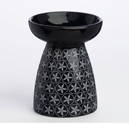 Eden Floral Pattern Ceramic Oil & Wax Melt Burner