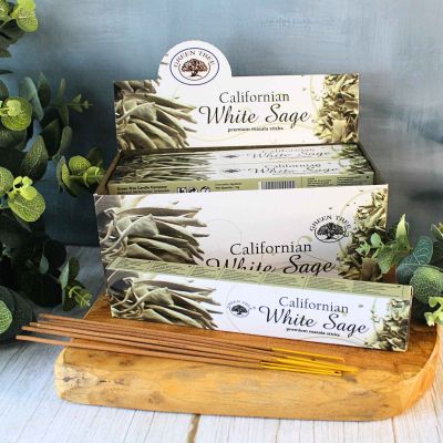 Californian White Sage Incense Sticks | 15 g Pack