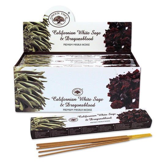 Californian White Sage & Dragon's Blood Incense Sticks | 15 g Pack